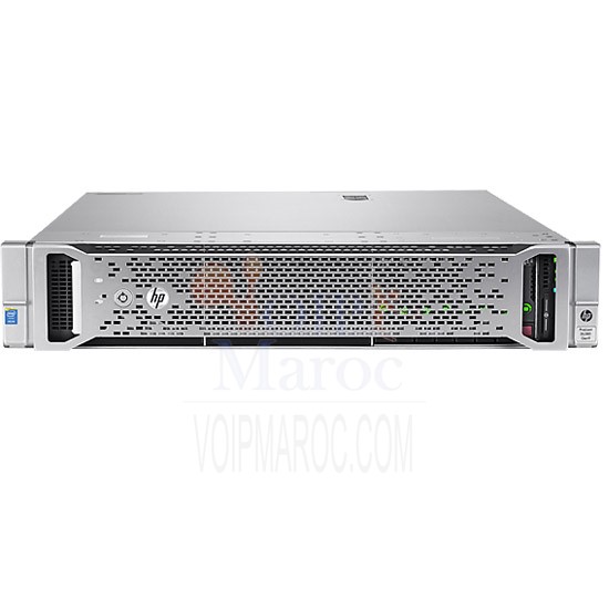 HP ProLiant DL380 Gen9 E5-2620v3 1P 16GB-R SAS 900 Go 500W RPS serveur K8P42A