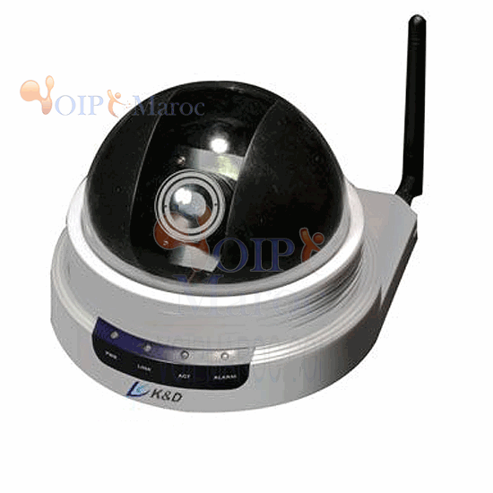 IP Dome Camera 420 TVL  0.5LUX 1/3 Super HAD CCD KD-NVC82WD-42S