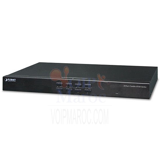 Commutateur KVM Combiné à 8 Ports KVM-210-08