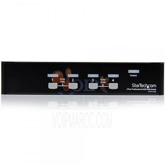 Commutateur KVM HDMI + USB 4 Ports KVM-401