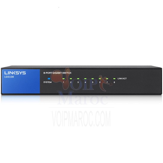 Linksys Unmanaged Switches 8-port LGS108-EU