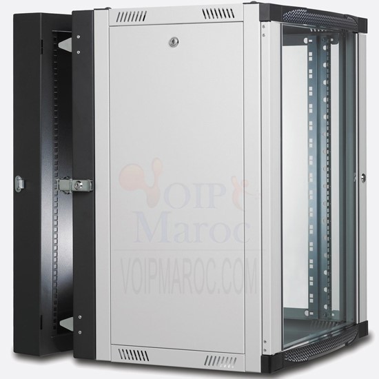 Section Arrière pour NETBOX P:450 et 600mm pour 7U 9U 12U 16U ou 20U LN-WM07U6015-BL