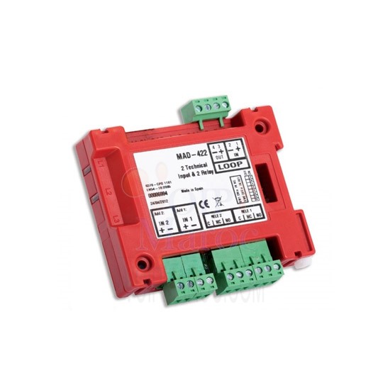Module adressable à 2 zones conventionnelles MAD-442