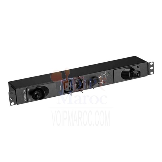 HotSwap MBP Bypass switch (rack-montable) CA 220-240 V 3000 VA connecteurs de sortie 2 19" MBP3KIH