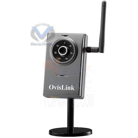 Caméra IP Wireless 802.11/g 1port RJ45/Video/Zoom/Compressi-Caméra IP Wireless 802.11/g 1port RJ45/Video/Zoom/Compressi