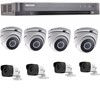 1 DVR Turbo + 4 Caméras Dôme Turbo HD + 4 Caméras 3MP Bullet