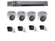 1 DVR Turbo + 4 Caméras Dôme Turbo HD + 4 Caméras 3MP Bullet