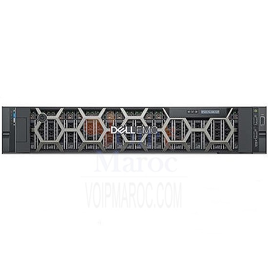 Serveur Rackable PowerEdge R740 Intel Xeon 4110 16GB 3*600GB PER740-SLV4110C