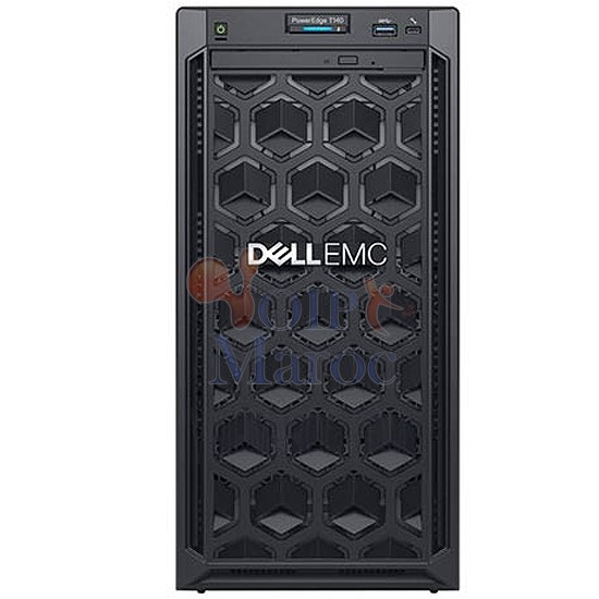 Serveur PowerEdge T140 E-2124 8GB 2*1TB DVD+/-RW 36M PET140M3-E-2124A
