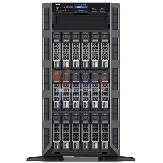 Serveur Tour Dell PowerEdge T630, 2x 300 GB, 8 GB RAM E5-2620 v4 2.1GHz IDRAC_E PET630-E5-2620-V4-A