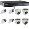 1 DVR 8CH TURBO HD + 4 CAMERAS MINI BULLET TURBO + 4 CAMERAS MINI BDOME TURBO