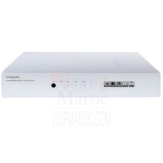 DVR 4CH H.264 Haute Définition  Soutien SATA  Max 2 To par Disque Dur QH-D3004A-H