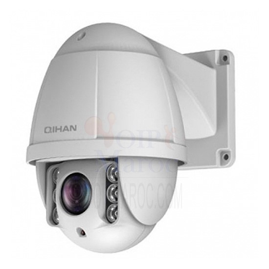 CAMÉRA 4" PTZ, 10X,480TVL f=5.5-55mm Lens, IP66 QH-NP4163A-A-Q10-1