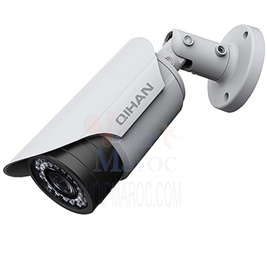 Caméra IP Etanche  30fps@720P H.264 24LEDs 3.6mm Wite QH-NW356-P