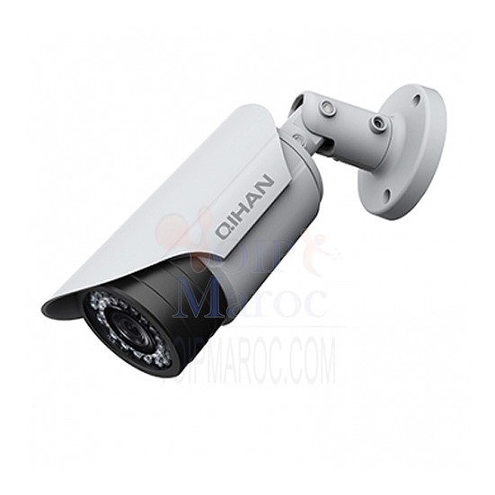 CAMÉRA 1/2.5“ Progressive CMOS, 1080P QIHAN ISP, IR-Cut Filter, 24LedsFixed Lens DC12V white QH-SW456