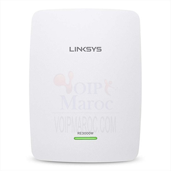 REPETEURS WIFI LINKSYS 11N 2x2 SINGLE BAND N300 RANGE EXTENDER RE3000W-EK