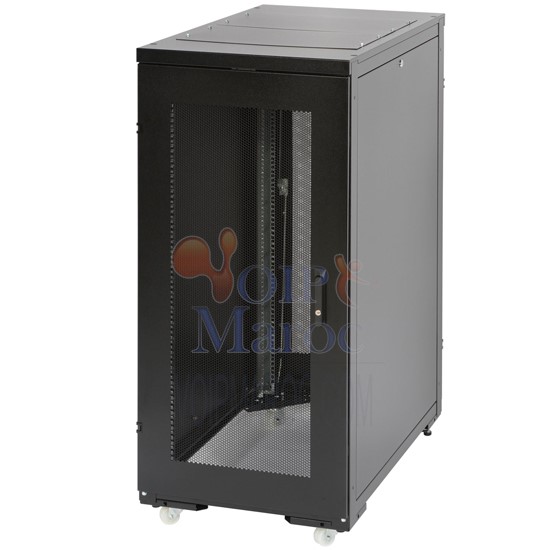 Rack 27U 600 x 1000 mm avec Portes Perforées REA27610SPBE