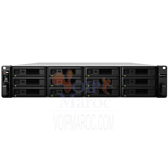 RACKSTATION Barebone Serveur NAS 12 Baies Rack 1U RS3617RPXS