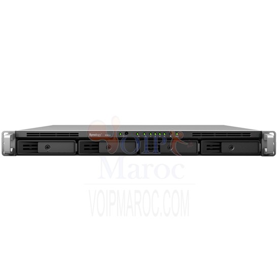 4 Baies  Dual Core 1.33 Ghz 1 Go Ram  2 LAN Gigabit  24 To max. RS814