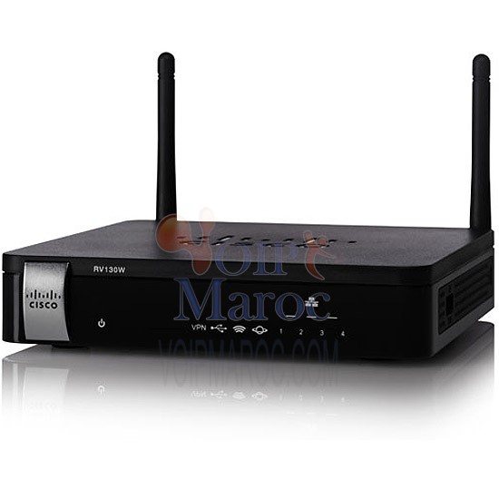 Routeur VPN Wi-Fi N avec 4 ports Gigabit Ethernet RV130W-E-K9