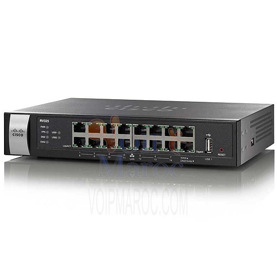 RV325 Dual Gigabit WAN VPN Router RV325-K9-G5