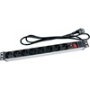 Rallonge Rackable Multiprise8 Prises Rallonge 8 prises