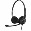 Casque téléphonique filaire 2 écouteur avec Cordon Standard RJ9