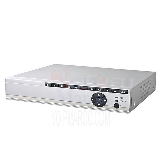 Enregistreur Vidéo Numérique 8 PORTS H.264 avec connexion VGA SE-RD618