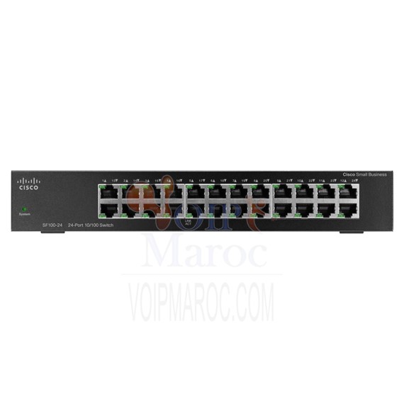 Switch Small Business 24 ports non géré Montable sur rack SF110-24-EU