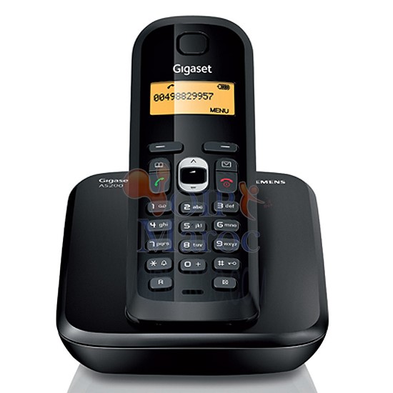Téléphone sans fil DECT avec combiné supplémentaire (version française) SIE-AS200