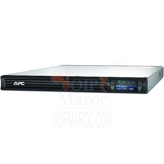 Onduleur Line Interactive APC Smart-UPS 1500 VA Ecran LCD 230V Rack 2U SMT1500RMI2U