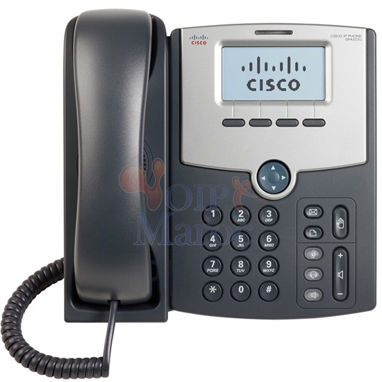 Téléphone  IP avec 2 Ports Gigabit Ethernet Switch PoE et Ecran LCD SPA512G