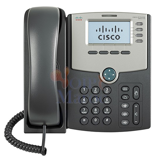 Téléphone IP 4 lignes avec 2 ports Ethernet SPA504