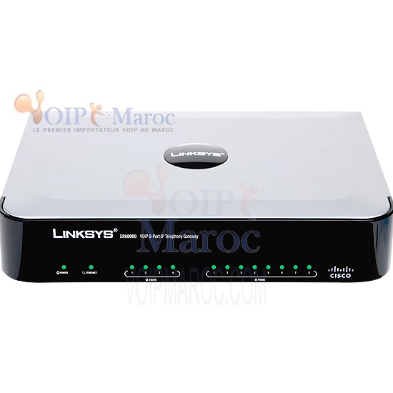 adaptateur de téléphone VoIP 8 Ports