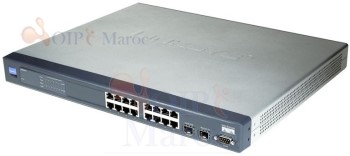 Switch Ethernet 16 ports 10/100/1000 rackable avec WebView SRW2016