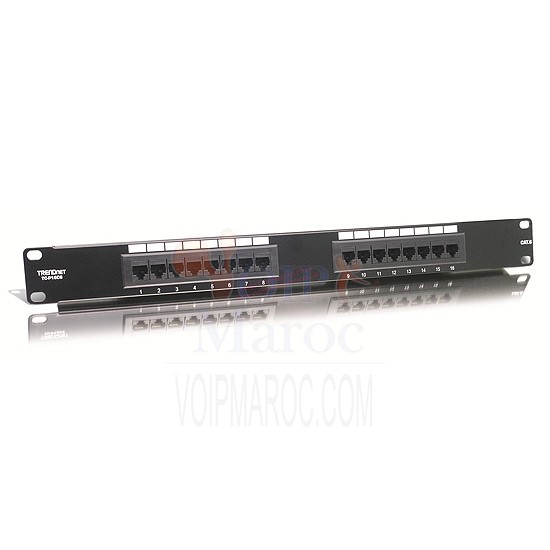 Tableau de connexions - 16 ports TC-P16C5E