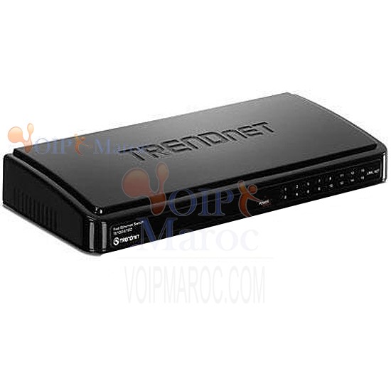 Mini Switch 16 Ports 10/100 Mbits TE100-S16D