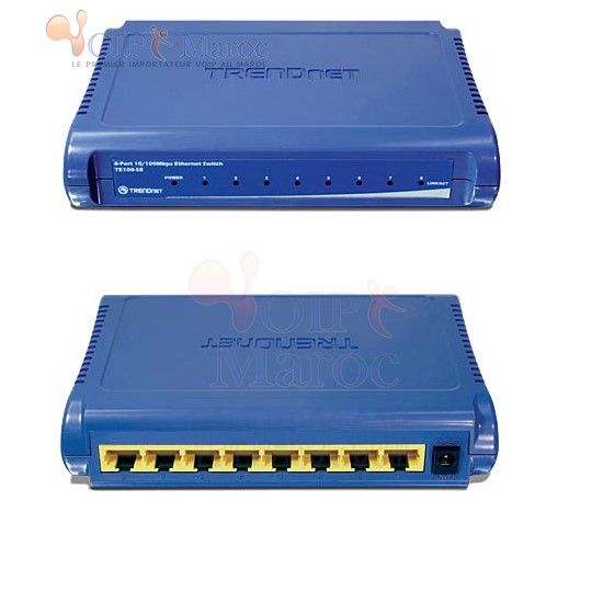 Mini Switch 8 Ports 10/100 Mbits TE100-S8