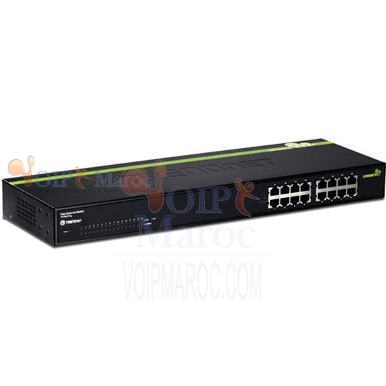 Switch Gigabit GREENnet à 16 ports TEG-S16G