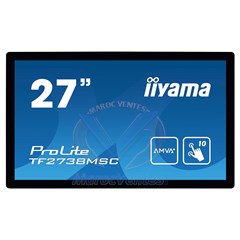 Ecran Tactile MultiTouch ProLite LED 27" TF2738MSC-B1