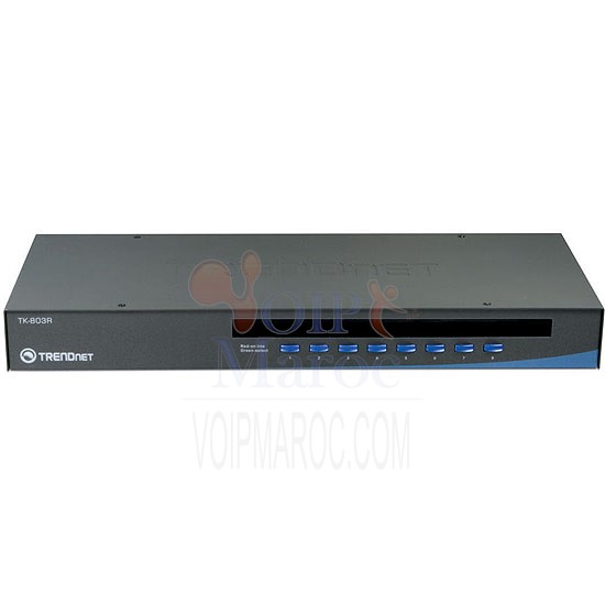Swich KVM 8 Ports USB 19" TK-803R