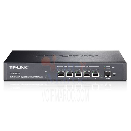 Routeur - commutateur 2 ports - Gigabit Lan - Montable sur rack TL-ER6020