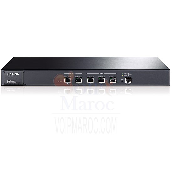 SafeStream Routeur VPN Gigabit  2 Ports WAN Gigabit  2 Ports LAN Gigabit  1 Port LAN/DMZ Gigabit  1 Port Console TL-ER6120