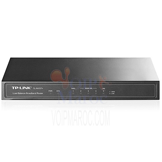 Routeur Haut Débit 4 Ports 10/100 Mbps à Répartition de Charge TL-R470T+