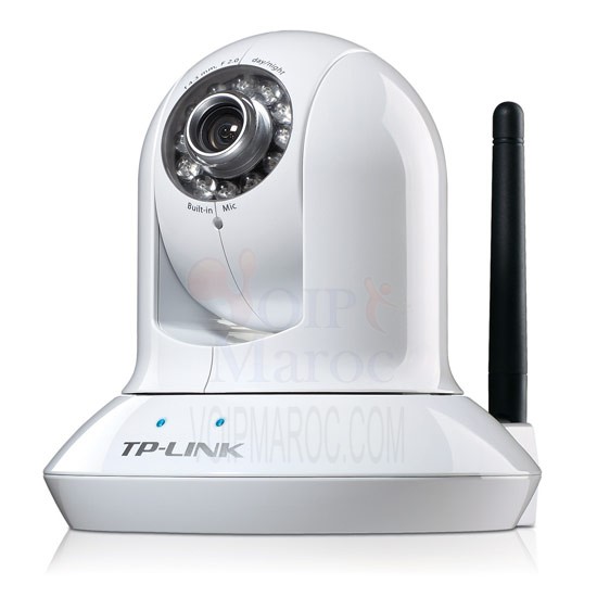 Caméra de vidéosurveillance « Pan/Tilt » sans fil / Balayage H à 354° et V à 125° TL-SC4171G