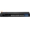 Switch Layer 2 10/100 Mbps à 24 ports, dont 4 port Gigabit et 2 logements Mini-GBIC partagés