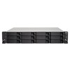 Serveur NAS professionnel 12 baies 4 Go Intel Apollo Lake J3455 Quad-Core 1.5GHz et alimentation redondante (sans disque dur)