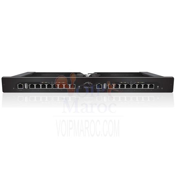 TOUGHSWITCH 2x TS-8-PRO16x Gigabit Ethernet PoE ports 300W Géré 1U TS-16-CARRIER