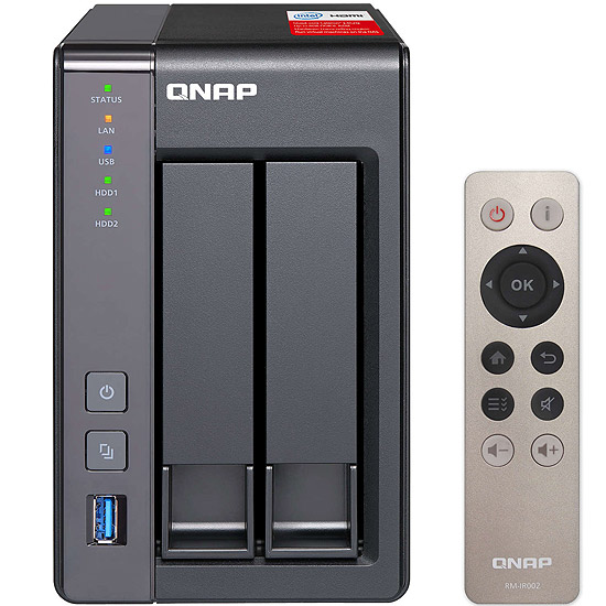 SERVEUR NAS DISKLESS 2 BAIES 2GB DDR3L RAM (1 x 2GB) TS-251+