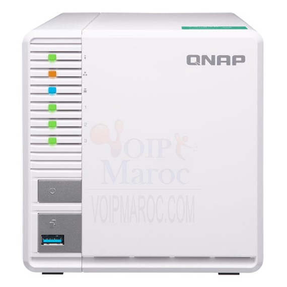 Serveur NAS 3 baies (sans disque dur) TS-328
